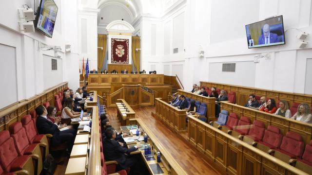 Pleno de las Cortes de Castilla-La Mancha. Foto: Cortes CLM.