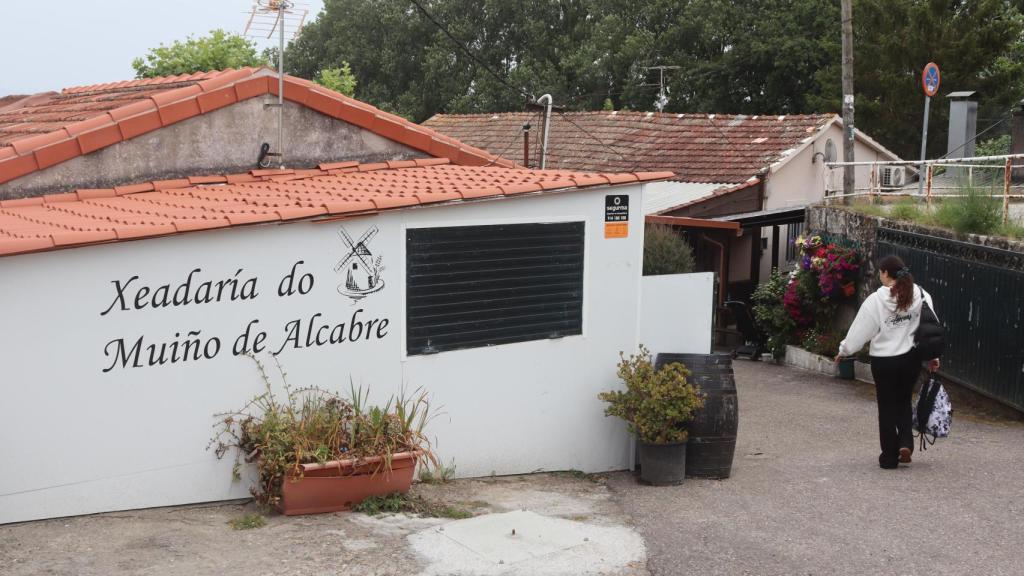 Entrada del Bar O Muíño, en Alcabre
