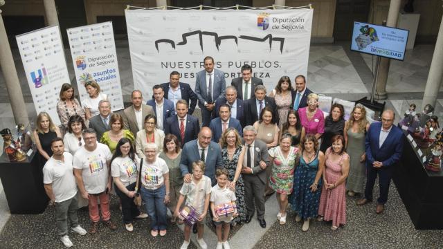 Acto institucional por el Día del Orgullo LGTBI+, este jueves en la Diputación de Segovia