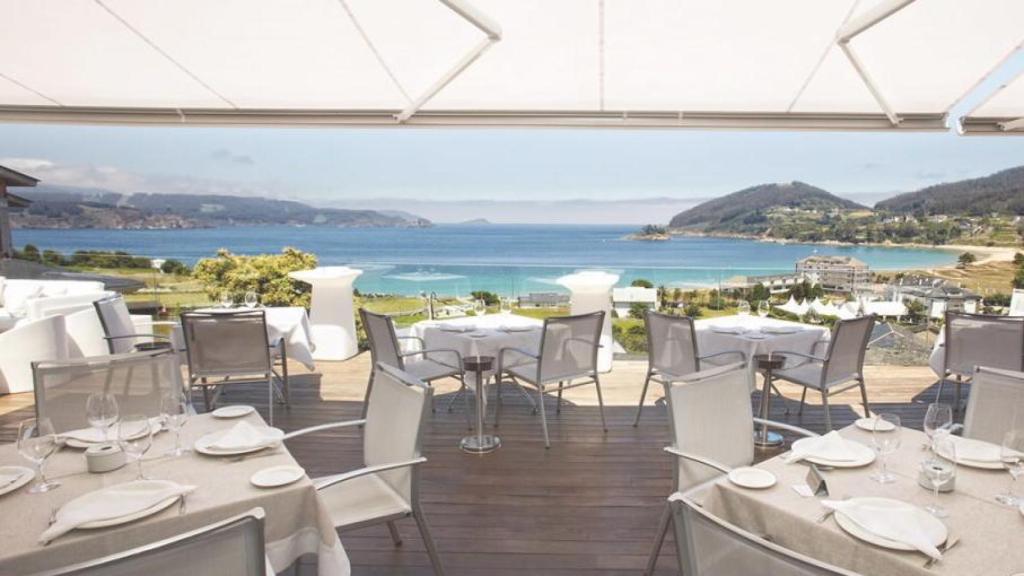 Terraza del Restaurante Nito, en Viveiro