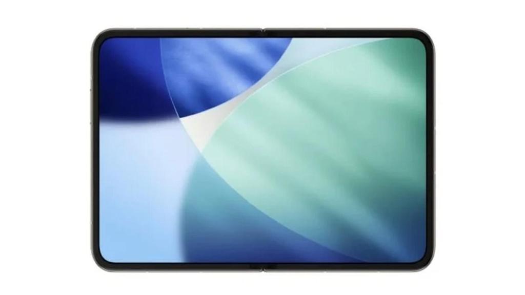 Render del iPhone plegable.