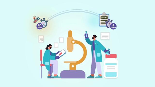 Ilustración del servicio de telemedicina de Amazon.