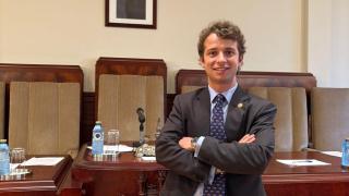 Fernando Frías, el notario más joven de España con 24 años.