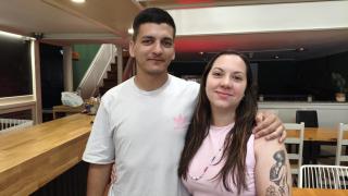 Maxi y Mercedes, propietarios de La Mila