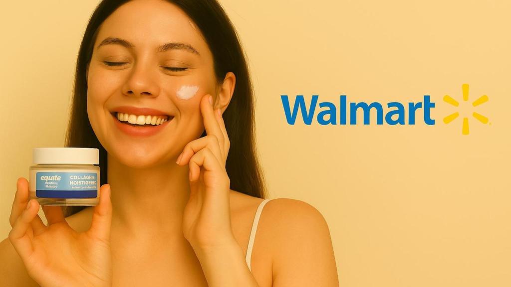 La exitosa crema para el rostro con colágeno e ingredientes naturales que Walmart lanzó en EE. UU. por menos de 5 dólares