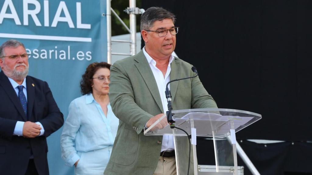 Paulino Benito, presidente de la asociación de empresarios El Montalvo 3