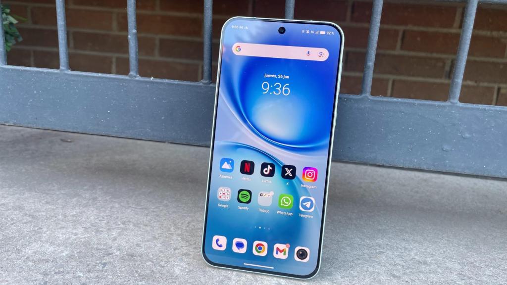 La pantalla del VIVO X200 FE.