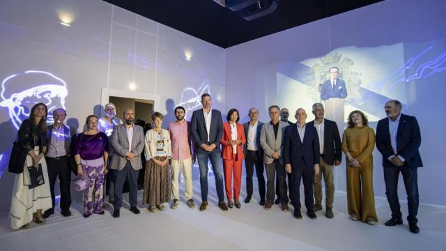 Inauguración de la exposición 'Castelao. Mirar por Galicia’ en la Cidade da Cultura.