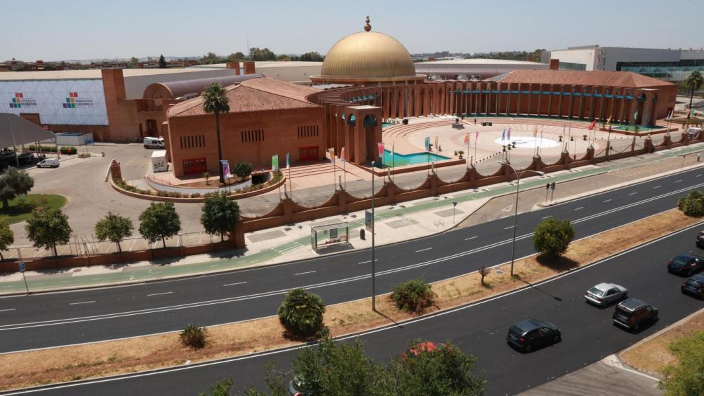 Fibes, sede de la cumbre de la ONU, desde el aire.