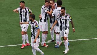 Teun Koopmeiners celebra su gol al Manchester City en el Mundial de Clubes
