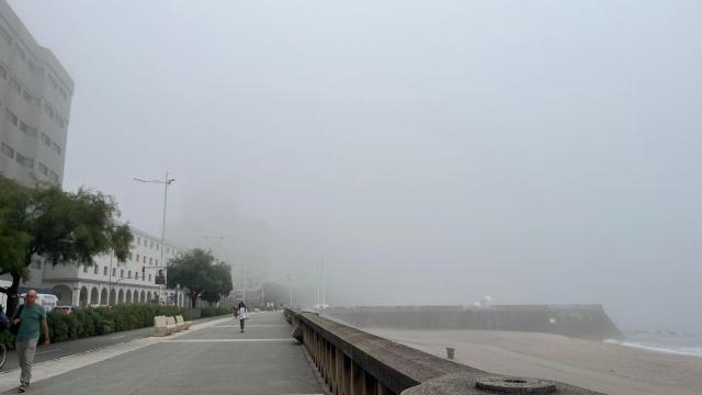 Niebla en A Coruña