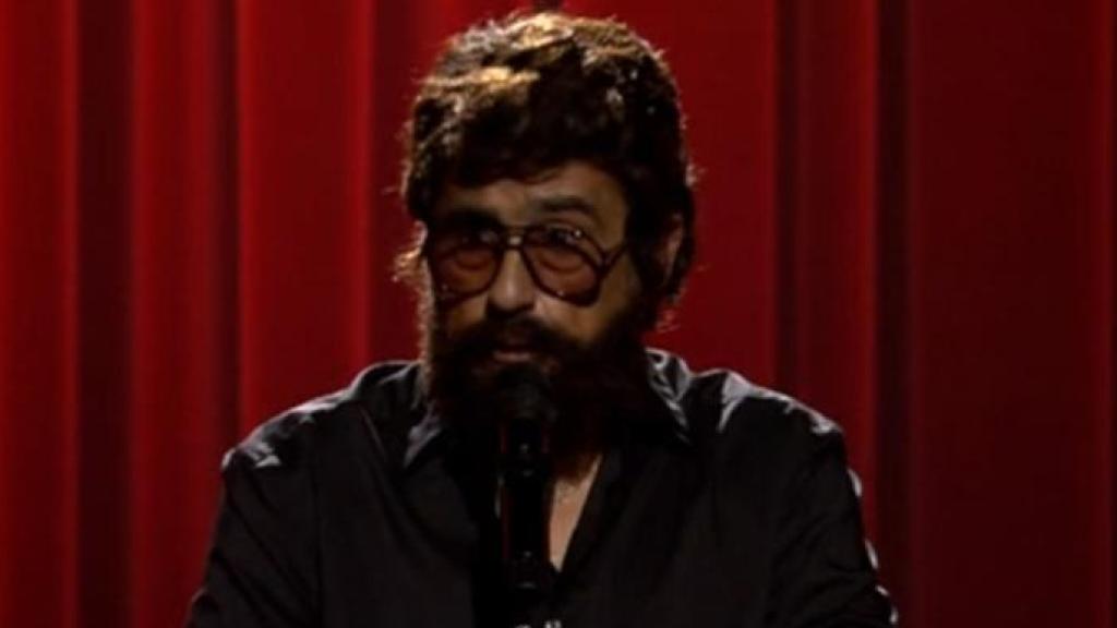 Andreu Buenafuente, caracterizado del cómico Eugenio, en 'Futuro Imperfecto'.