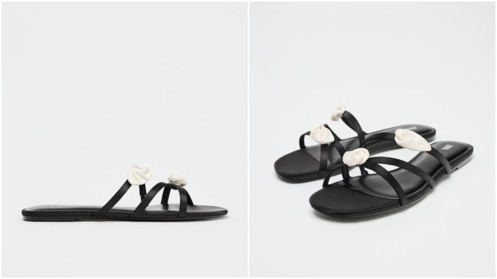 Sandalias planas Zara. Ref: 3635/510/800
