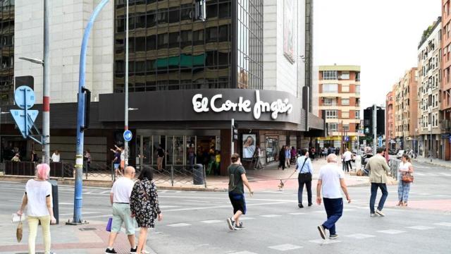 El Corte Inglés de Alicante, en una imagen de archivo.