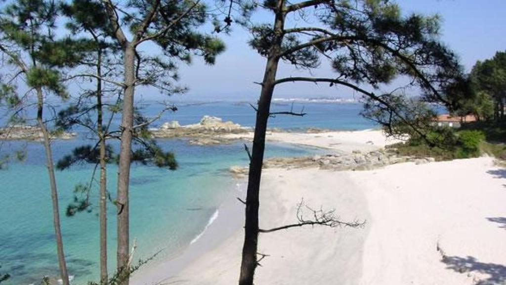 Playa de Barreiriño, en O Grove