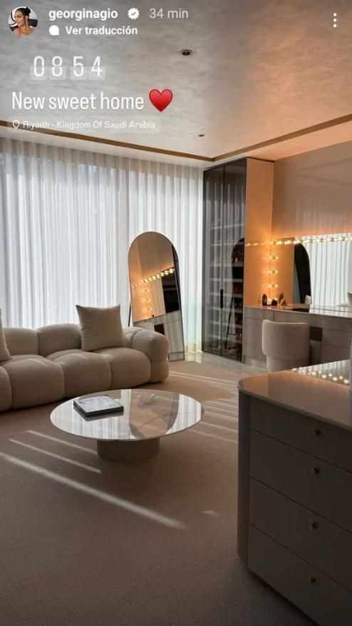 Así es la casa de Cristiano y Georgina en Arabia Saudí: lujo palaciego ...
