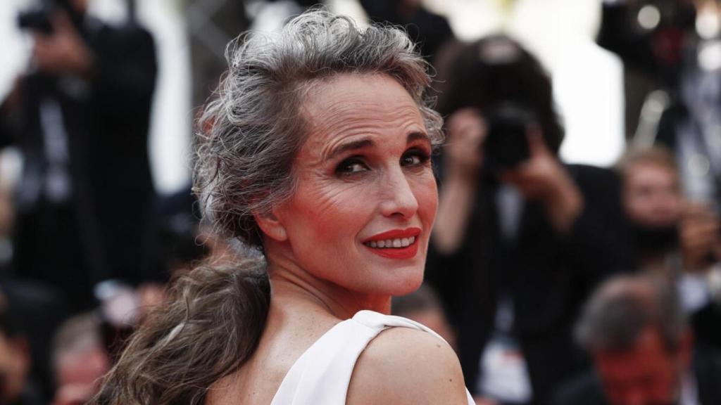 La actriz Andy MacDowell.