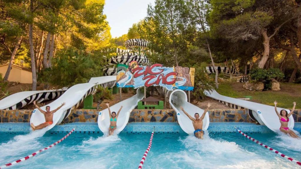 Una atracción de Aqualandia.