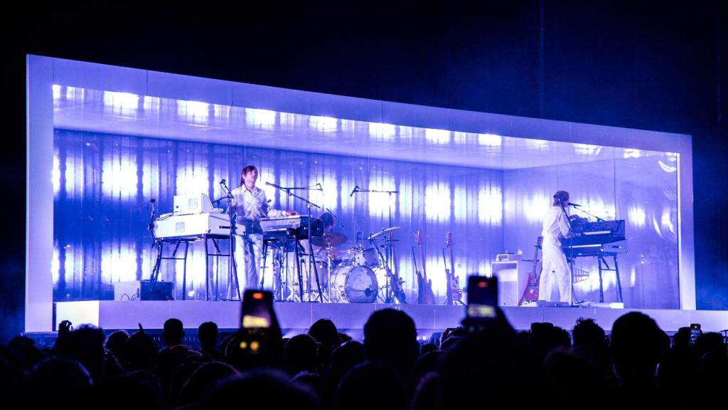 Air en el concierto de Noches del Botánico en Madrid. Foto: Martín Page.