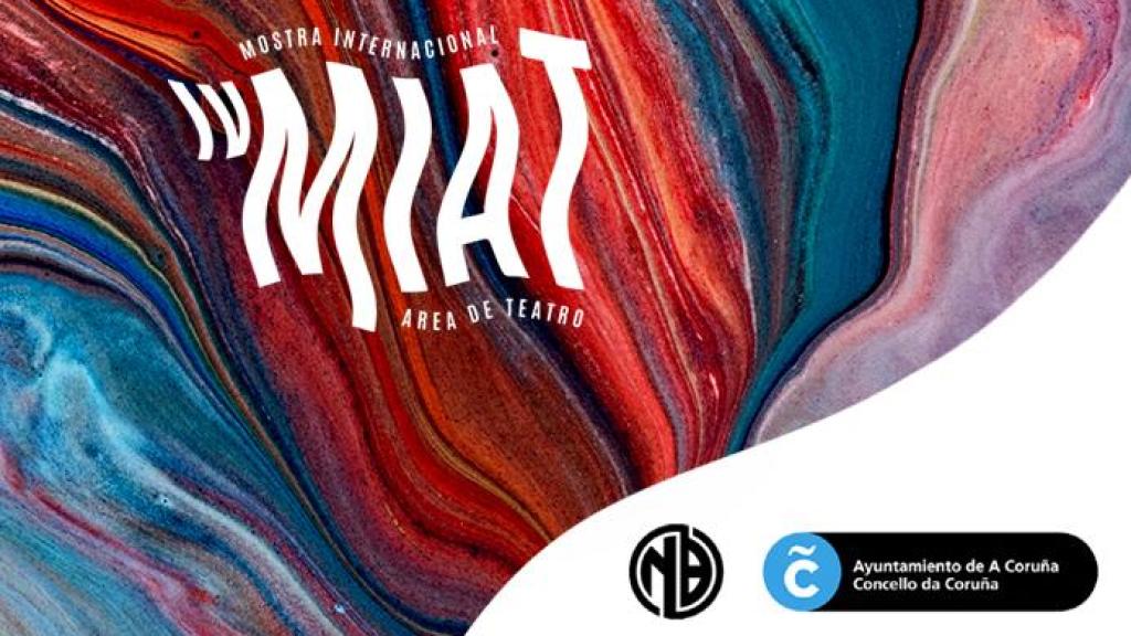 Cartel de la IV Mostra Internacional Area do Teatro (MIAT)
