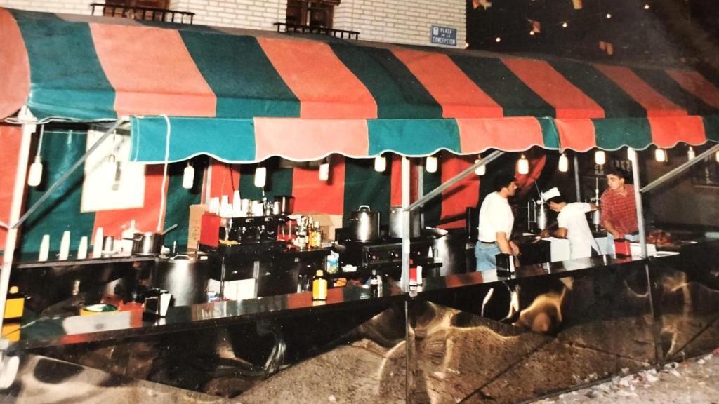 La primera churrería de este matrimonio de Gálvez.