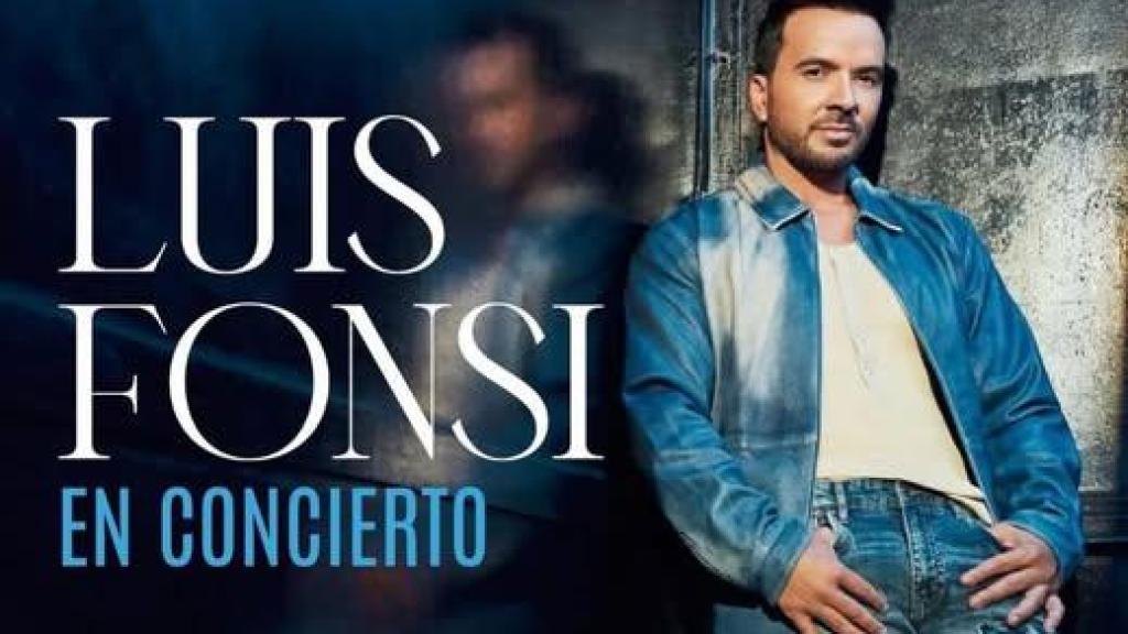 Cartel de Luis Fonsi de su concierto como parte de O Son do Nordés