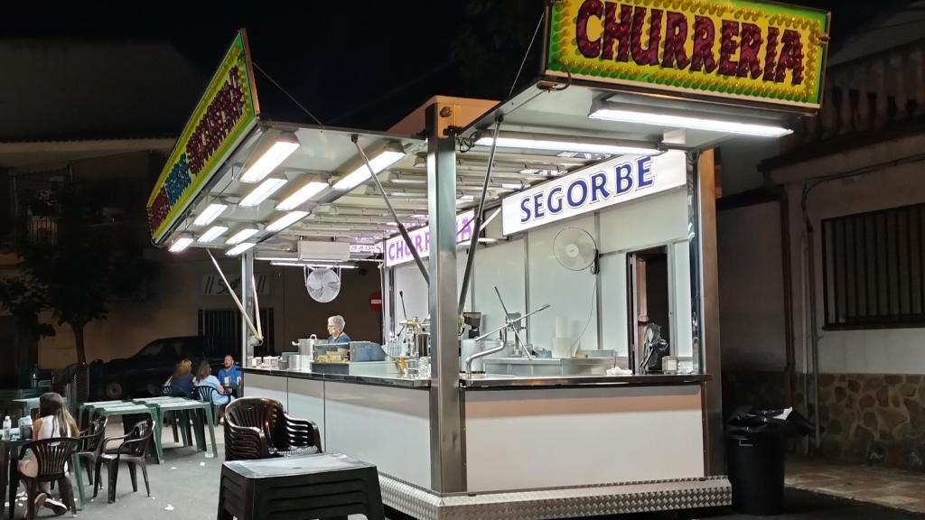 Una de las dos churrerías.