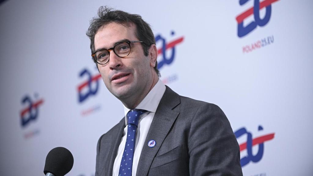 El ministro de Economía, Carlos Cuerpo, durante una reunión del Eurogrupo