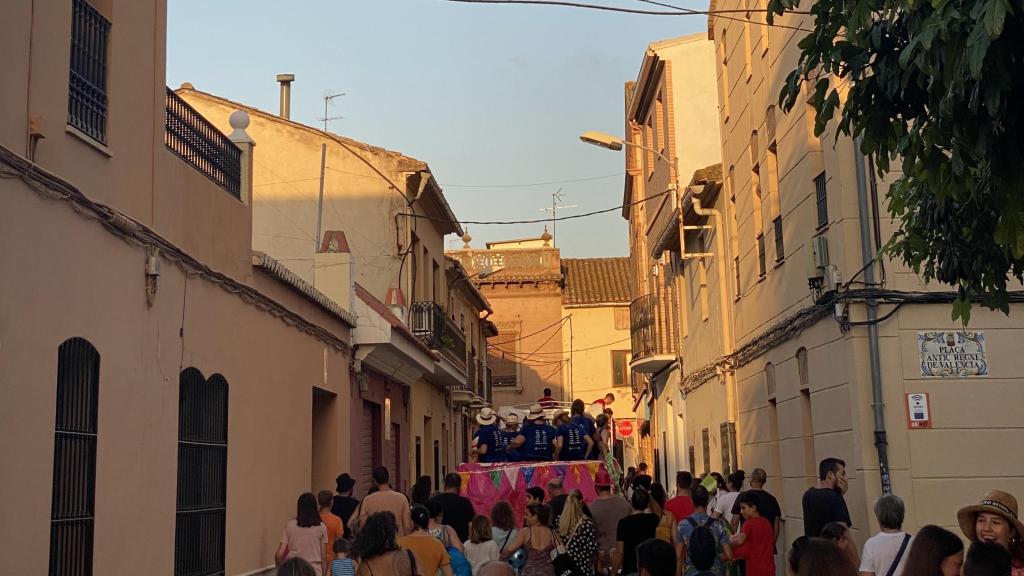 Imagen de las calles de Alfara del Patriarca (Valencia). EE
