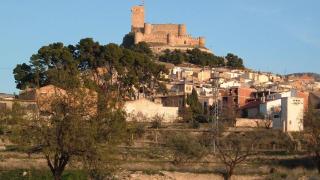 El castillo de Biar.