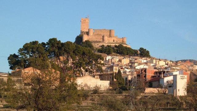 El castillo de Biar.