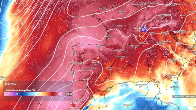 Una masa de aire extremadamente anómala dejará temperaturas muy elevadas para la época.