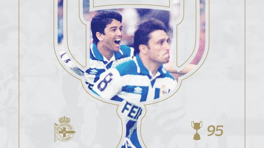 La primera Copa del Rey del Deportivo cumple 30 años