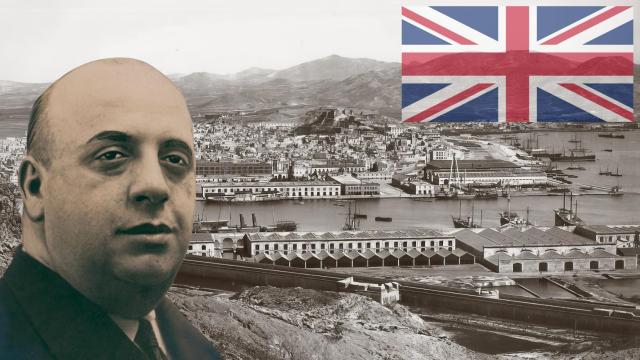 Indalecio Prieto, ministro de Defensa de la II República en 1937, y el puerto de Cartagena.
