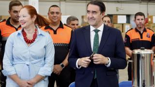 El consejero de Medio Ambiente, Vivienda y Ordenación del Territorio, Juan Carlos Suárez-Quiñones, este viernes