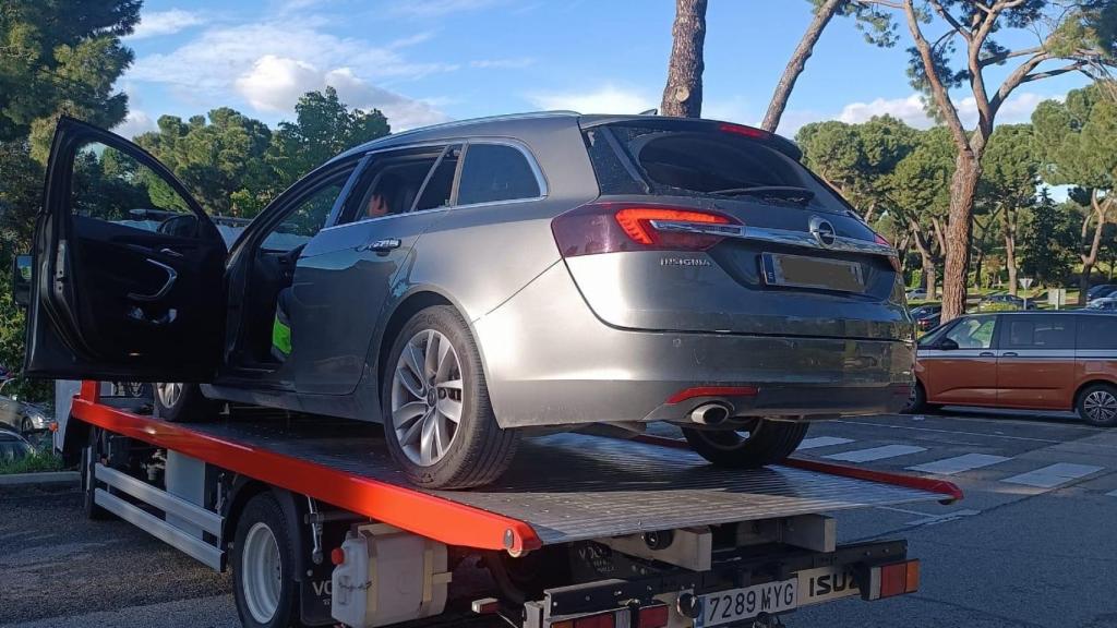 Hasta cinco días después no les llevaron el coche a Zaragoza.