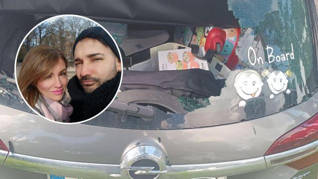 La pareja no se podía imaginar la situación.