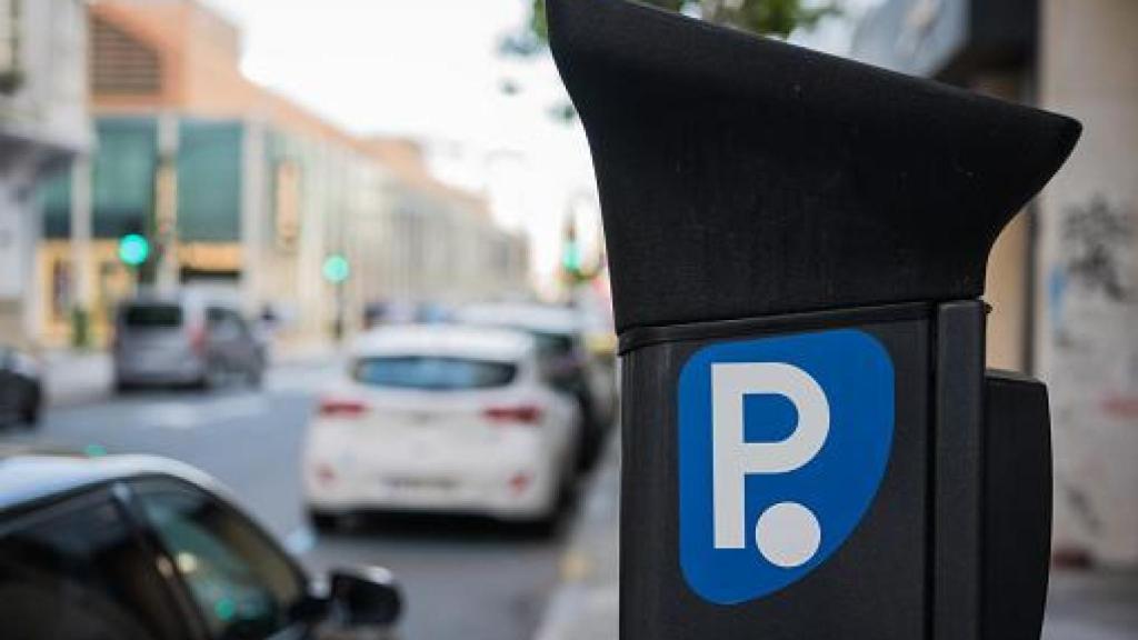 Imagen de parquímetro.