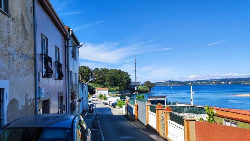Casas habitadas en As Xubias de Abaixo.