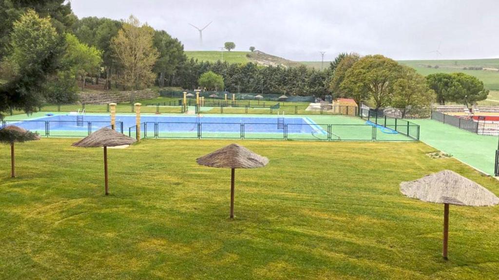 La piscina municipal de Ampudia