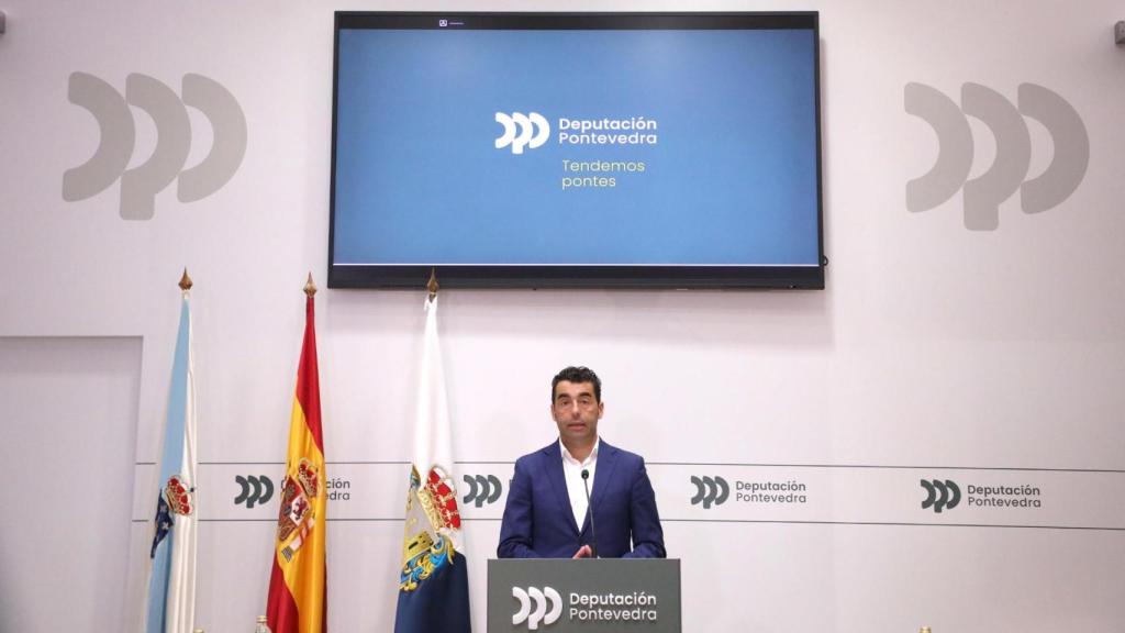 El presidente de la Diputación de Pontevedra, Luis López.
