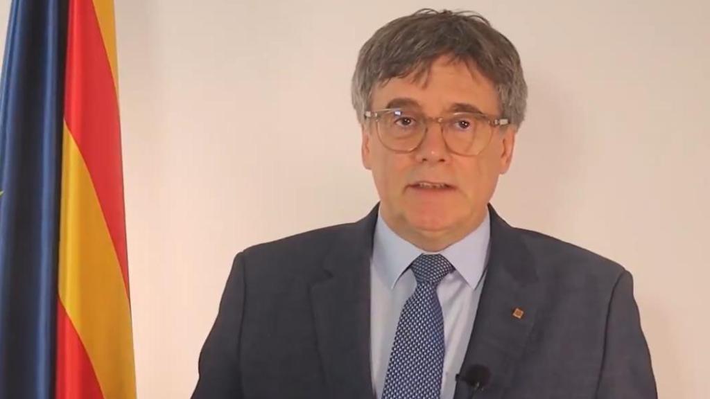 El expresidente catalán Carles Puigdemont este viernes en un vídeo difundido en su cuenta de X.