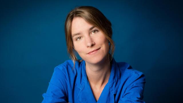 La escritora francesa Julia Malye. Foto: Astrid di Crollalanza