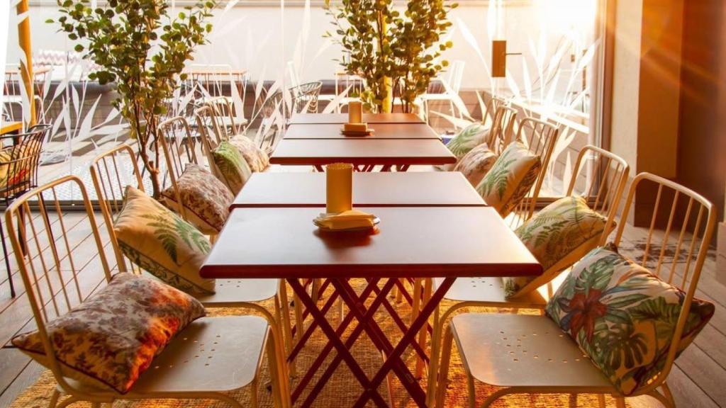 La terraza de Citynizer Plaza.