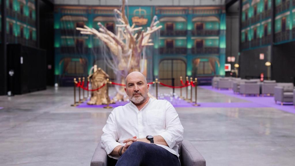 Domingo Merlín en una de las zonas de Sohrlin.