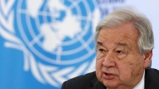 El secretario general de la ONU, António Guterres.