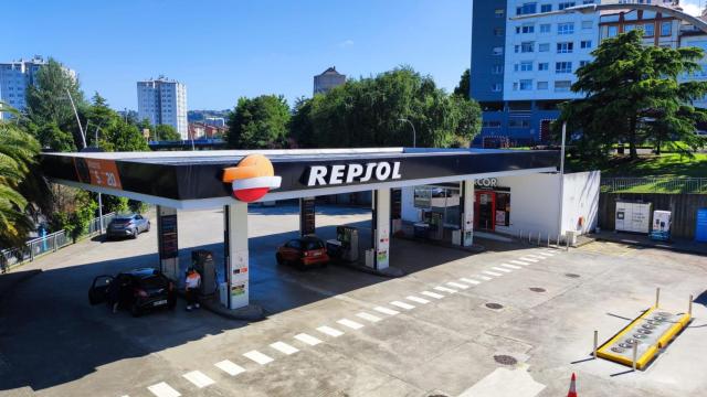 Gasolinera en A Coruña