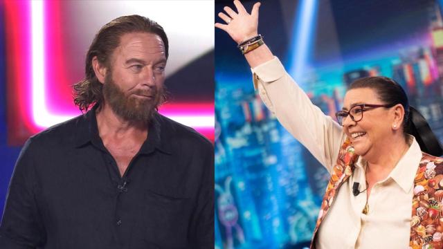 Bertín Osborne en 'Tu cara me suena' y María del Monte en 'El Hormiguero'.