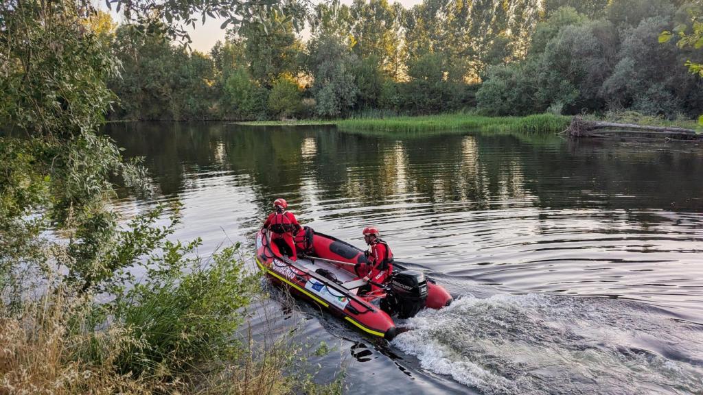 Búsqueda de una persona en el Río Águeda en Ciudad Rodrigo (Salamanca)