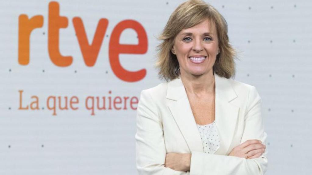 Marta Carazo, presentadora de informativos en RTVE.